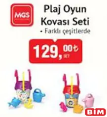 MGS PLAJ OYUN KOVASI SETİ